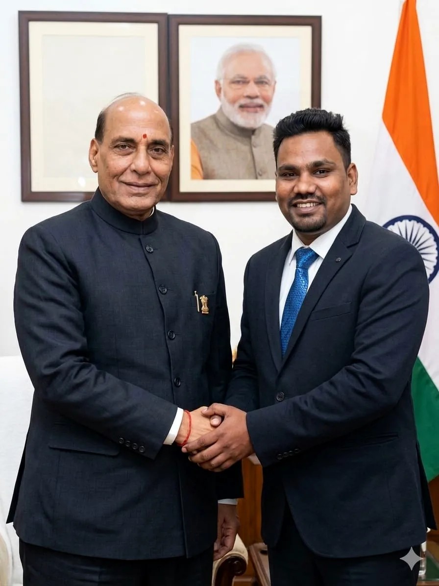 Surya Kant Jha — Formal leadership office portrait