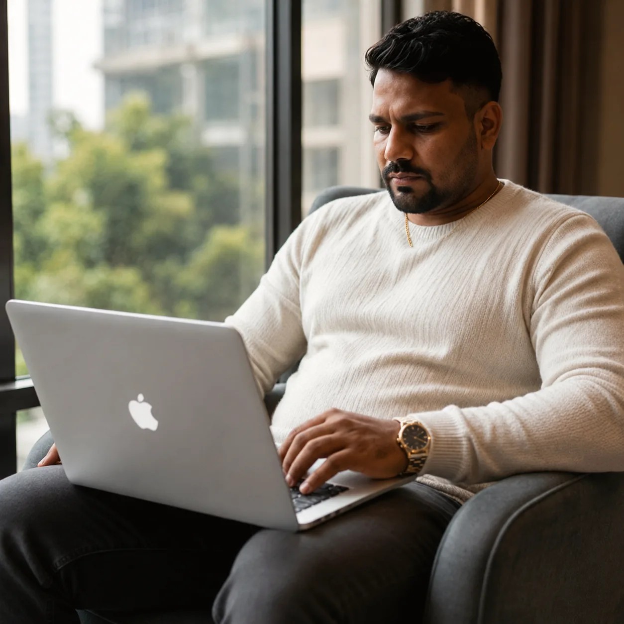 Surya Kant Jha — Business technology and remote-work portrait